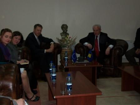 Samuel Zhbogar Prizren'i Ziyaret Etti