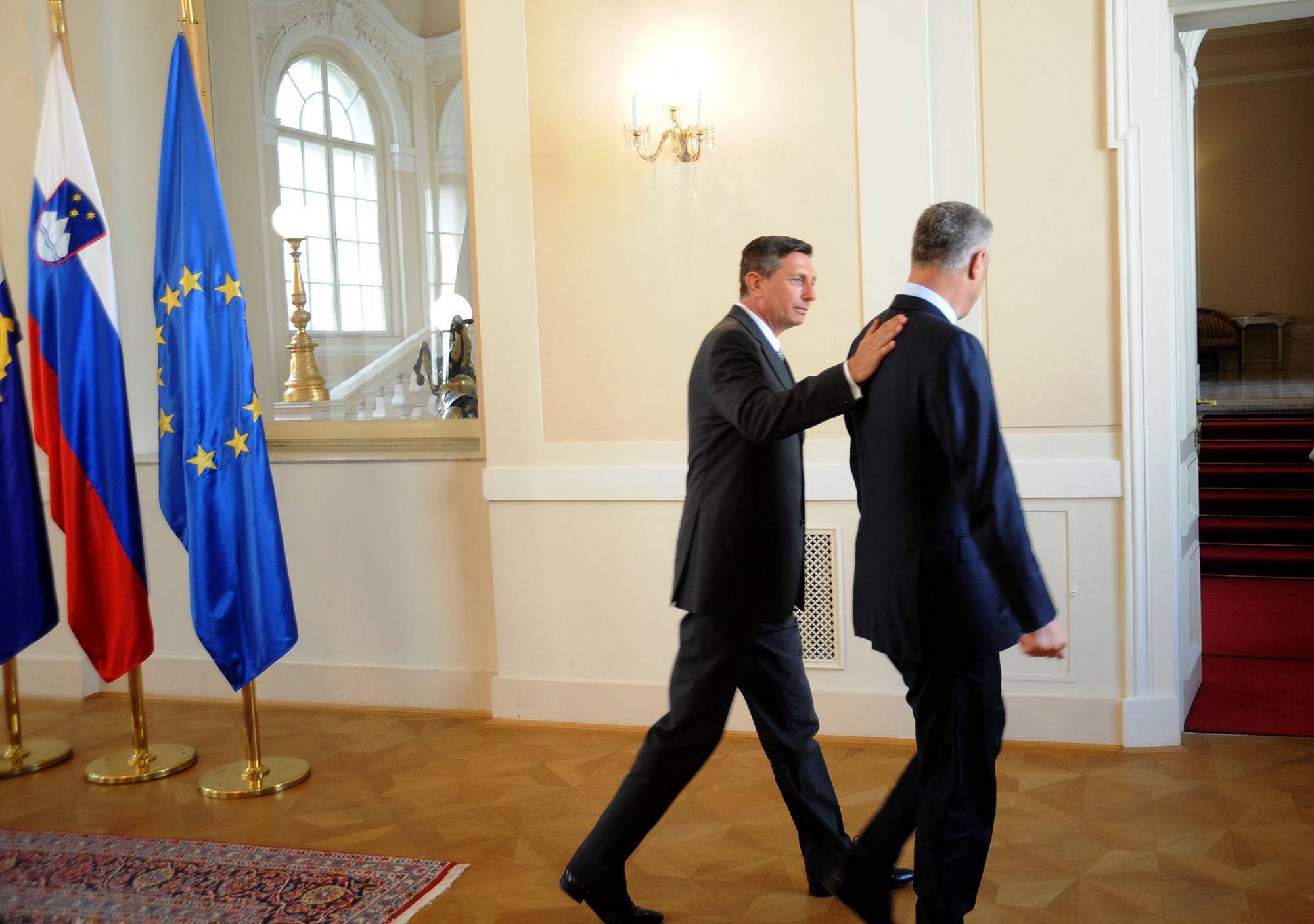 Slovenya Başkanından Thaçi ve Vuçiç’e Mesaj