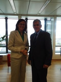 Çitaku ve Rexhepi Komiser Malmstrom ile Görüştü