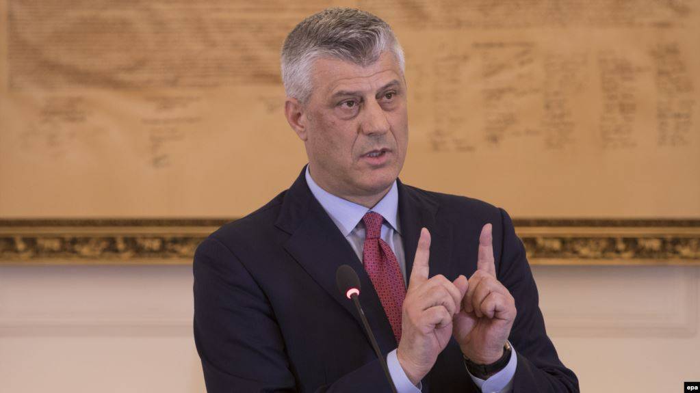 Thaçi, 2019 Yılı Terör Örgütleri Listesini İlan Etti