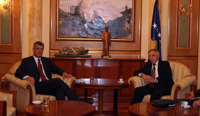 Krasniqi ve Thaçi Görüştü