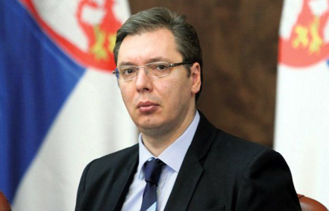 Vuçiç, Ortodoks Noel'i İçin Graçanica'da