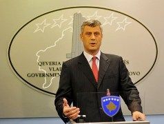 Thaçi: Bütünleşme Süreci Hükümetin Hedef ve Önceliğidir