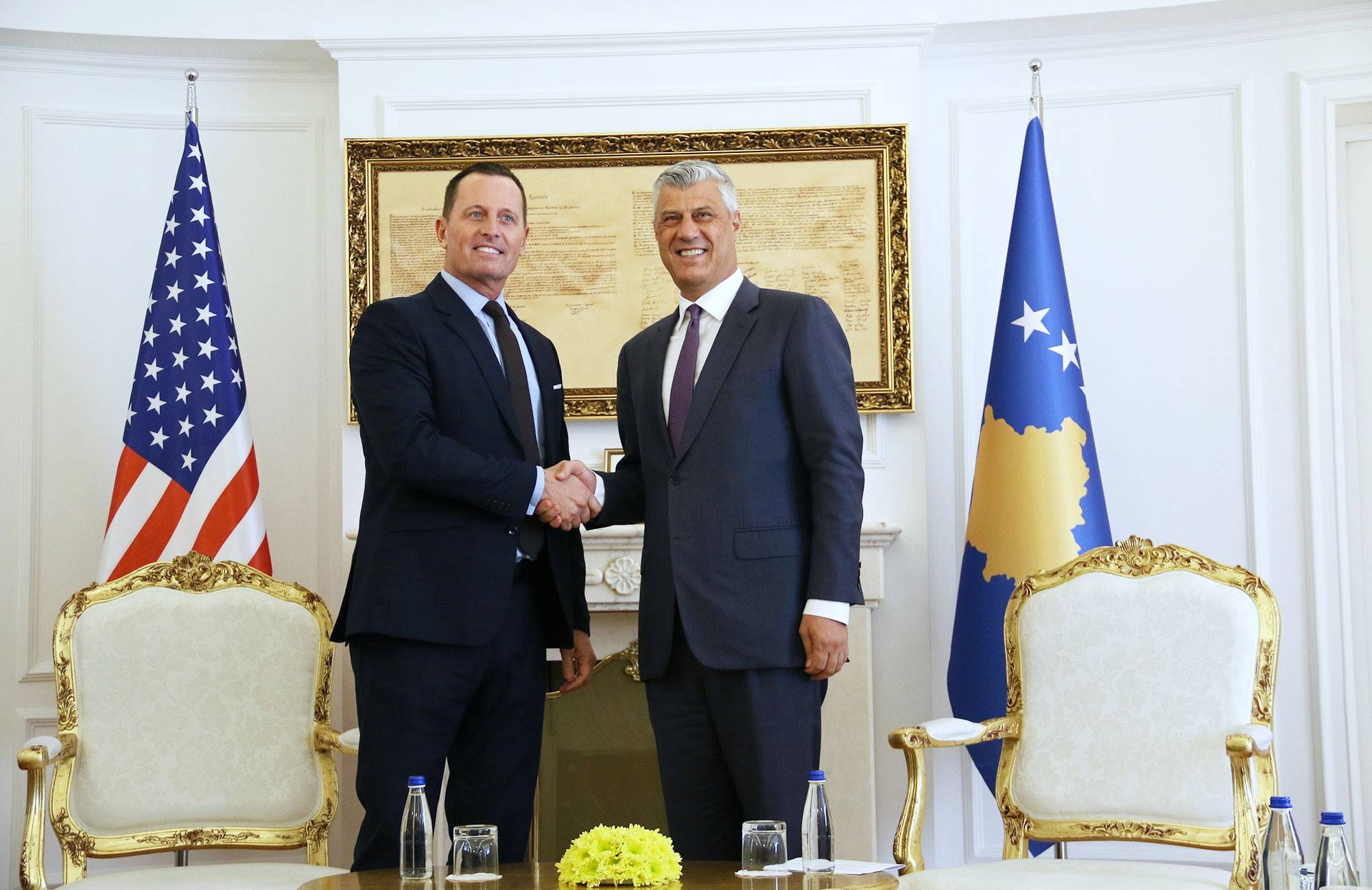 Thaçi, Grenell’in Amerika İstihbarat Şefliğine Atanmasını Selamladı