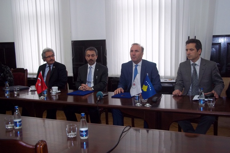 Priştine ve Trakya Üniversiteleri İşbirliği Anlaşmasını İmzaladı