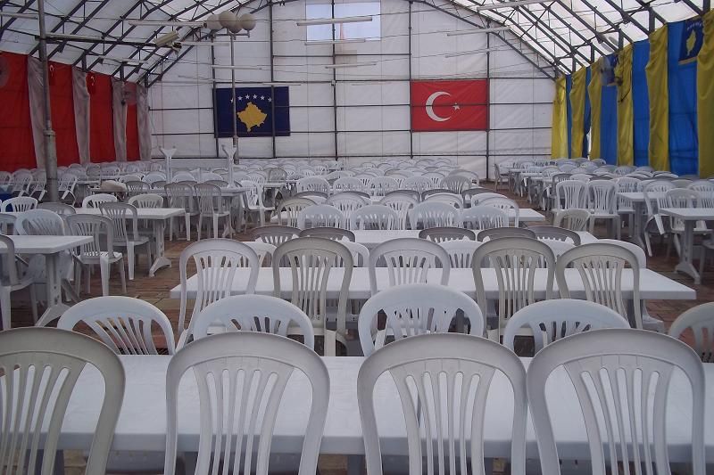 Priştine'de Bu Akşam Ramazan Çadırında İlk Oruç Açılacak
