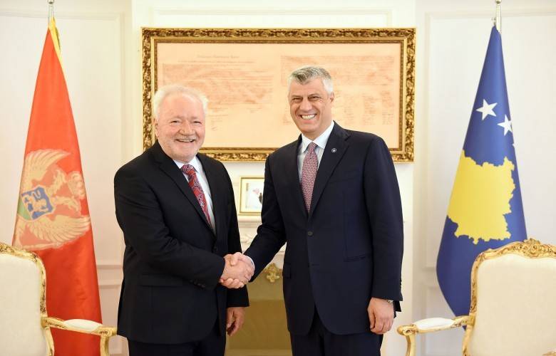 Thaçi: Karadağ ile İlişkilerimiz Mükemmel