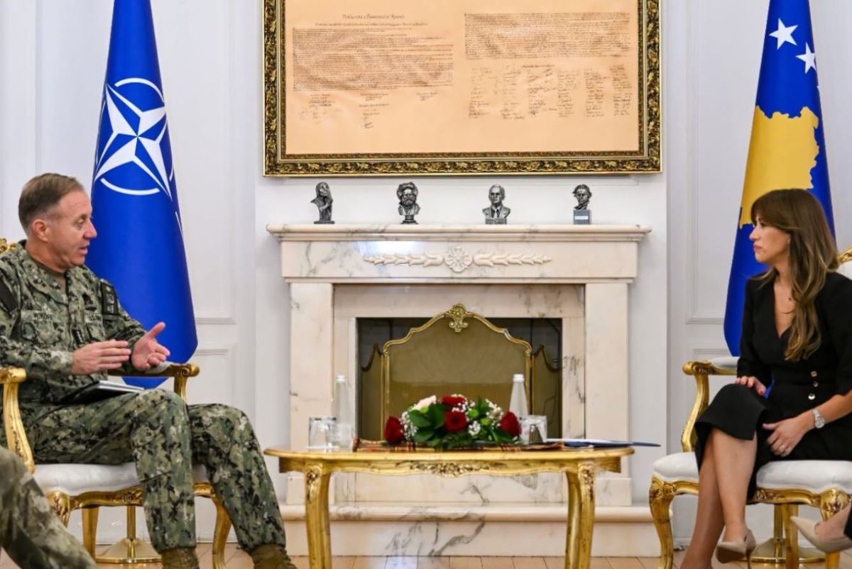 Haxhiu, NATO Komutanı Wikoff ile Görüştü