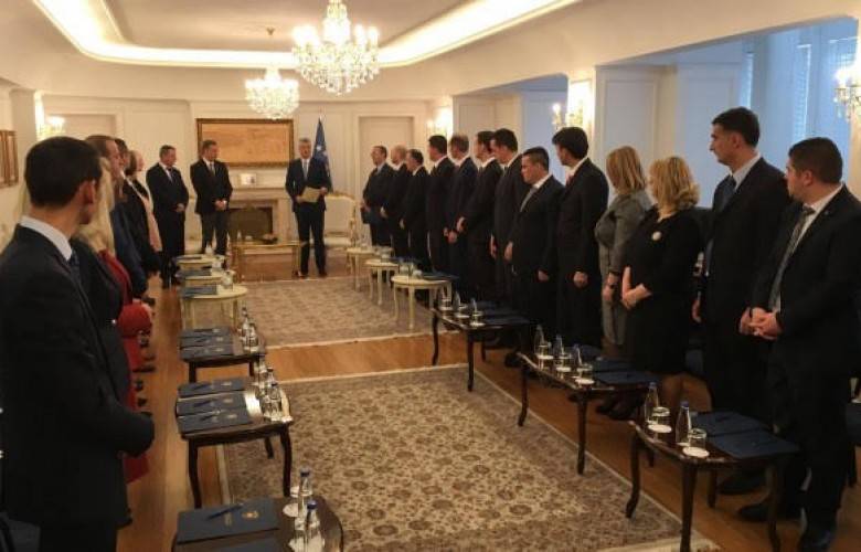 Yeni Savcılar Cumhurbaşkanı Thaçi Huzurunda Yemin Etti