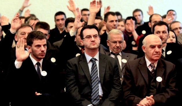 Agani,  PD Başkanı Görevine Tekrar Seçildi