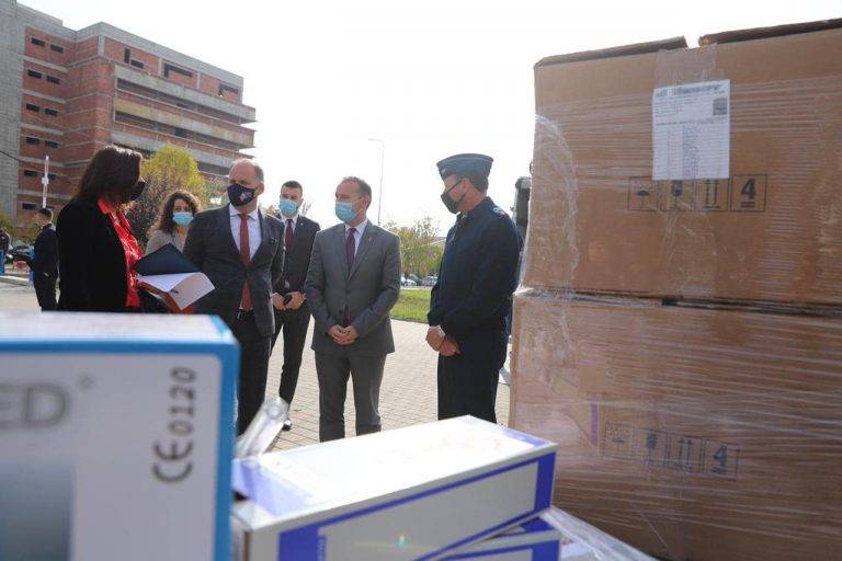 ABD’den Oksijen  Destek Ekipmanı Bağışı