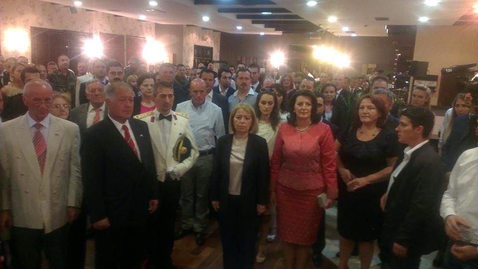 30 Ağustos Zafer Bayramı Kosova'da Resepsiyonla Kaydedildi