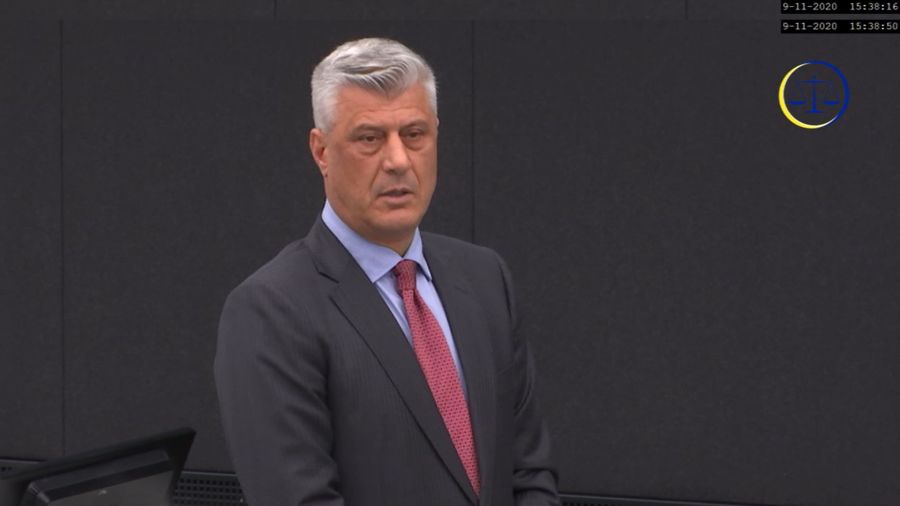 Hashim Thaçi Lahey Mahkemesinde Daha Sonra Konuşacak