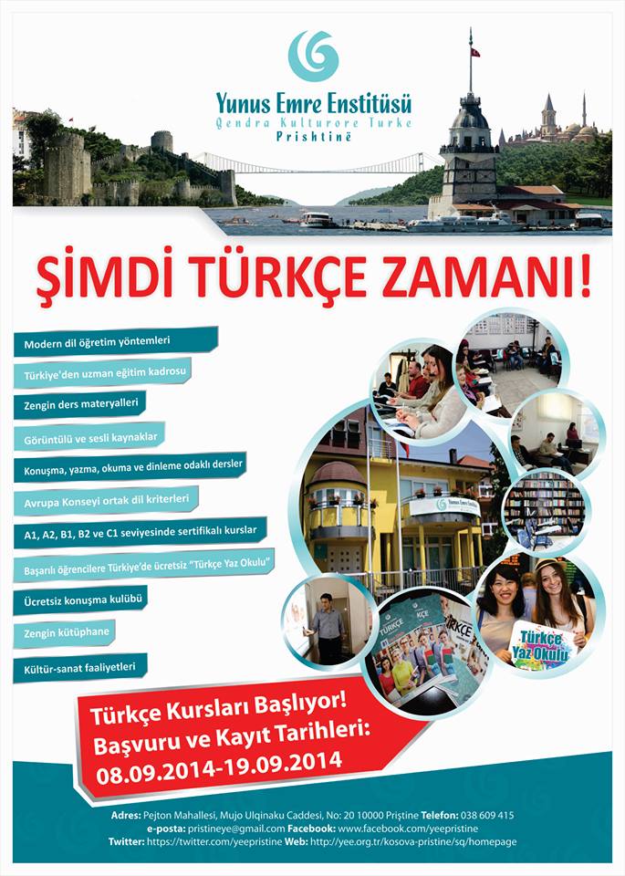 Yunus Emre Merkezinde Türkçe Kursları Başlıyor