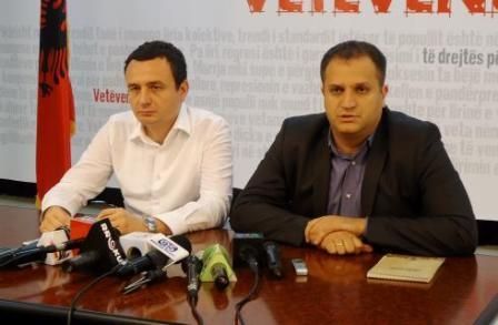 Vetëvendosje: Hükümet İstifa Etsin