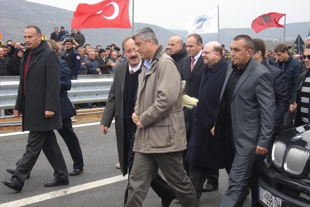 Kosova'da Morina-Merdare Otoyolu Açıldı