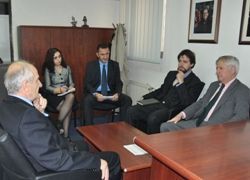 Sejdiu İCO Şefi Feith İle Görüştü