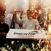 Hashim Thaçi PDK Zaferini İlan Etti