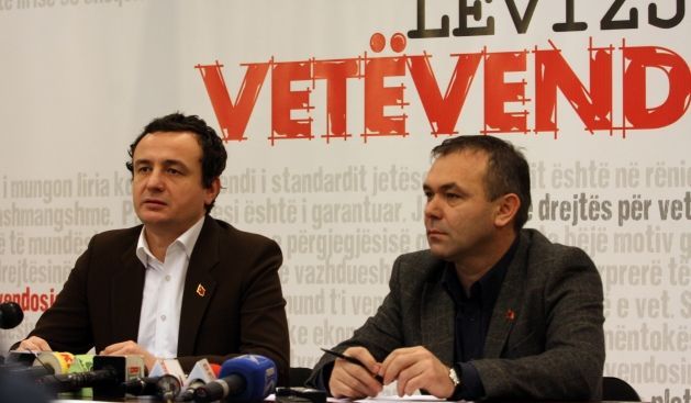 Vetëvendosje Kararlı, Sırbistan'a  Geçit Yok