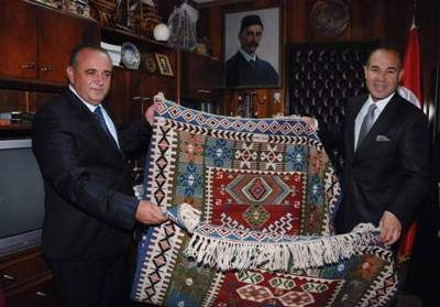 Mamuşa Belediye Başkanı Arif Bütüç Ceyhan'da