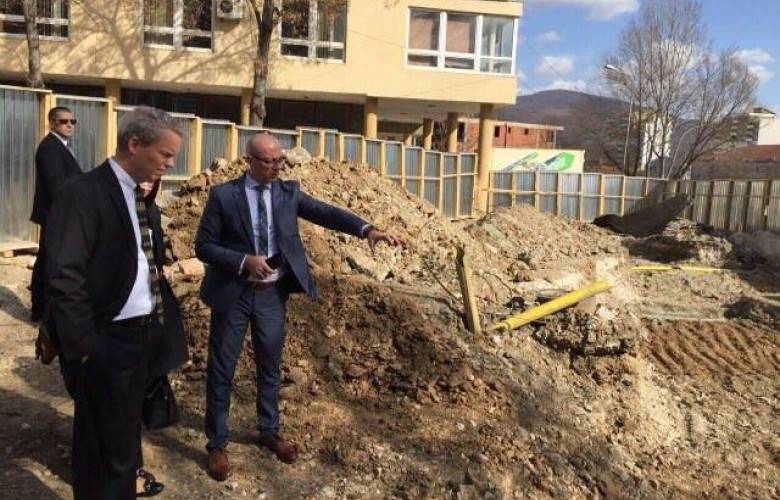 Büyükelçi Delawie ve Rakiç, İbre Köprüsünde Çalışmaları İnceledi