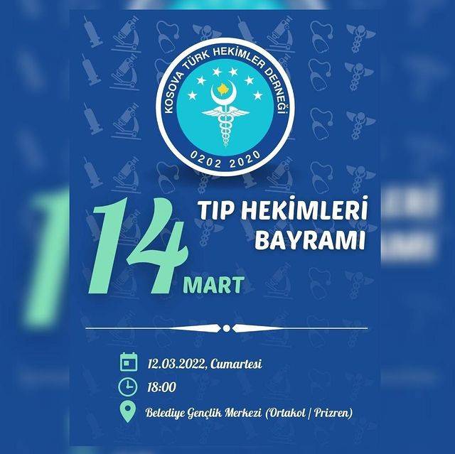 KOSOVA TÜRK HEKİMLER DERNEĞİ 14 MART’I KUTLUYOR