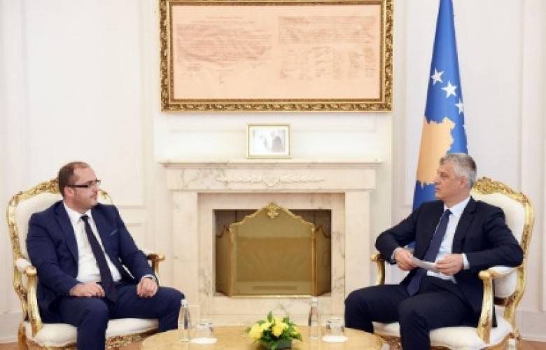 Thaçi, Mali İstihbarat Müdürünü Kabul Etti