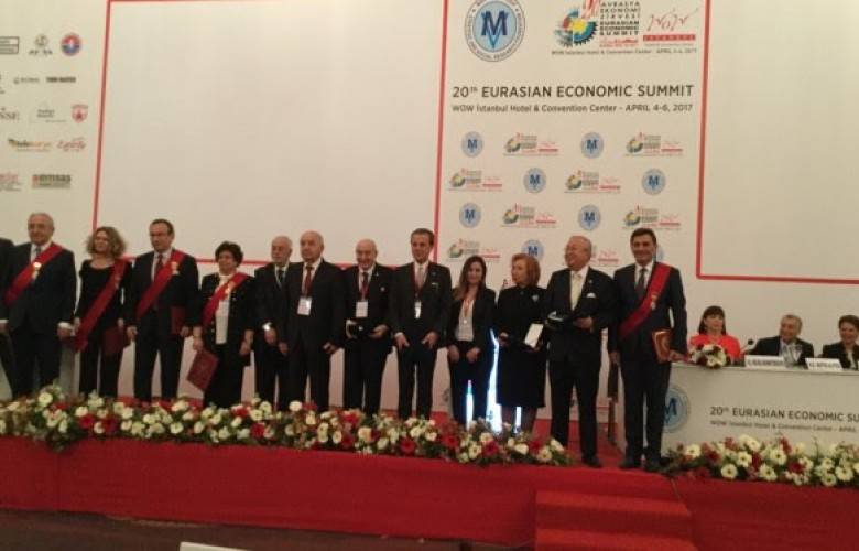 Yağcılar Avrasya Ekonomi Zirvesi'nde