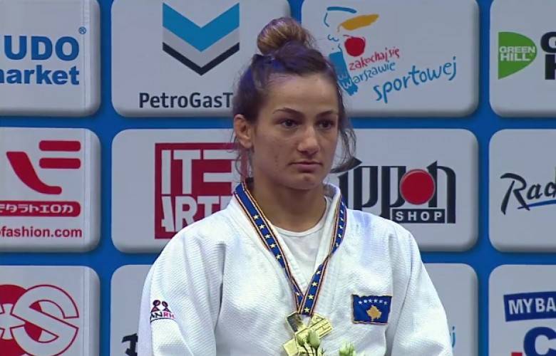Majlinda Kelmendi Avrupa Birincisi, Nora Gjakova Üçüncü Oldu
