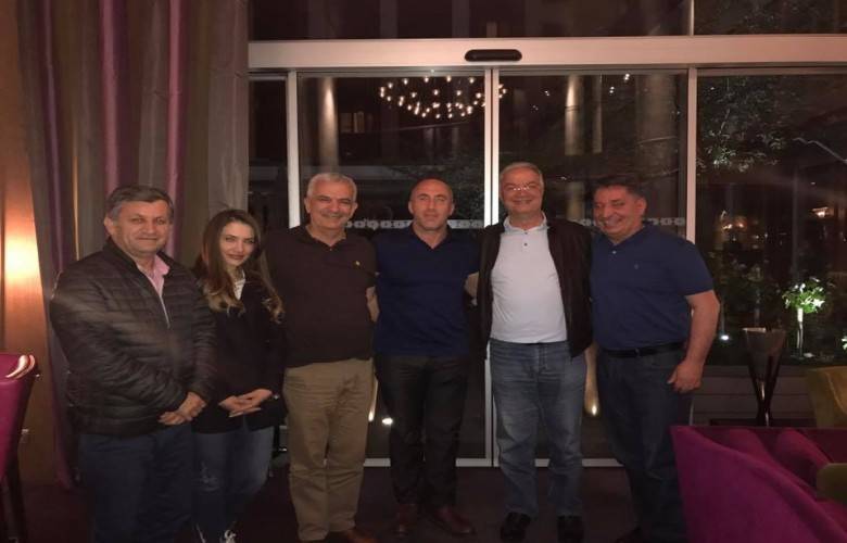 Haradinaj'ı Milletvekilleri Xhavit Haliti ve İsmet Beqiri Ziyaret Etti