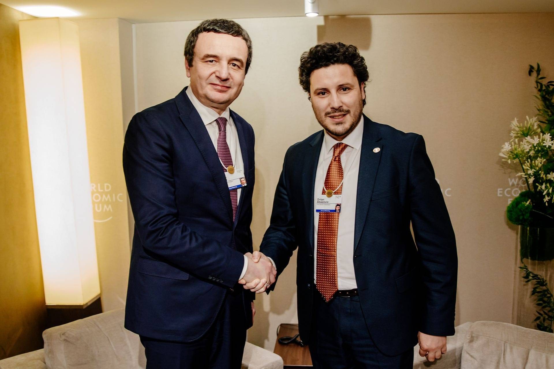 Abazoviç’ten Bölgede Sorunlara Daimi Çözüm için Kurti’ye Destek