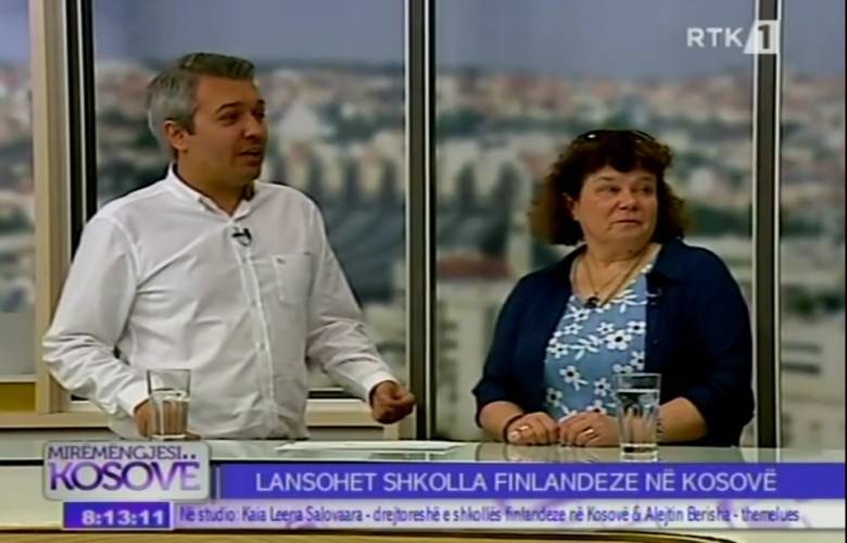 Kosova'da Finlandiya Okulu Tanıtılıyor