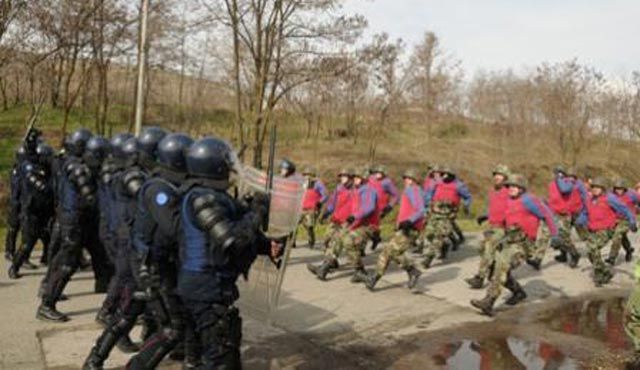 KFOR ve EULEX Ortak Tatbikatı
