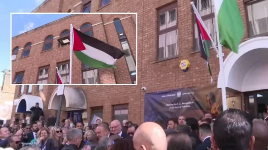 İsrail'e bir darbe de İngiltere'den: Londra'da Filistin elçiliği resmen açıldı