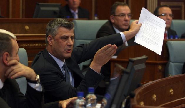 Thaçi, Sınırların Entegre Yönetimi Konusunda Milletvekillerini İkna Etmeyi Çabalıyor
