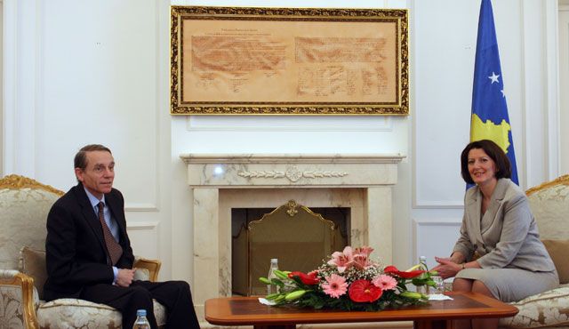 Jahjaga: Müzakereler Başarı Sağlayacak