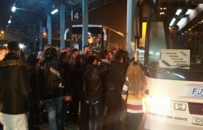 Priştine-Belgrat Otobüs Seferleri Askıya Alındı