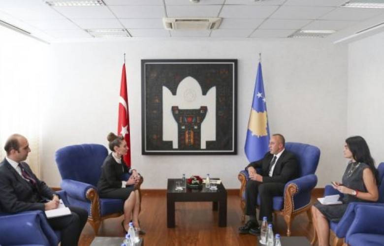 Haradinaj  Büyükelçi Kılıç'ı Kabul Etti