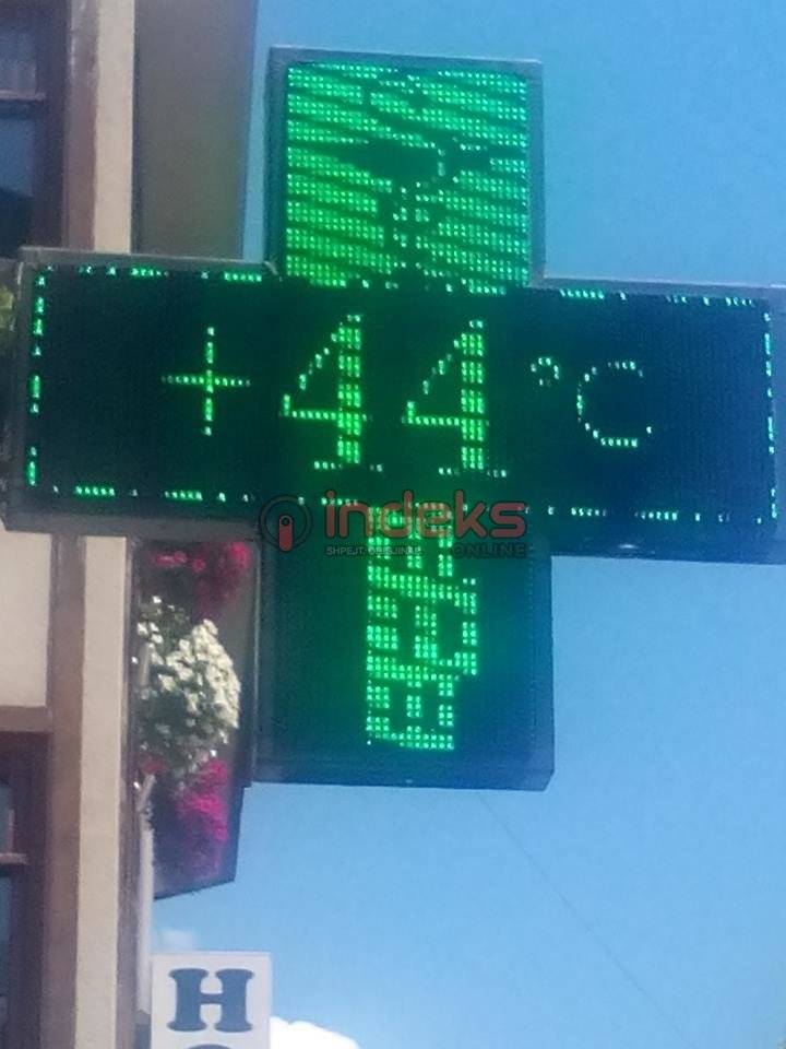 Prizren'de Bugün Sıcaklık 44 Dereceye Ulaştı