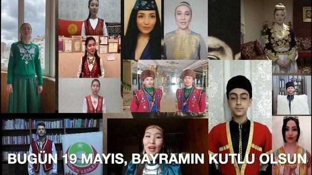 TÜRKSOY’lu gençler şiirle 19 Mayıs coşkusunu Türk Dünyasıyla paylaştı