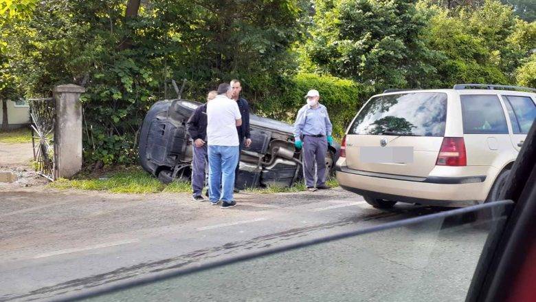 Priştine-Poduyeva Yolunda Trafik Kazasında 8 Yaralı