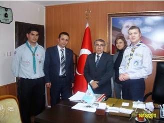 İzciler Başkanı Topoyan Adana'da