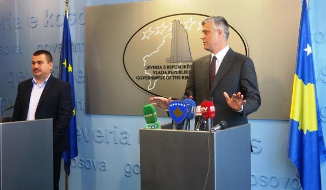 Thaçi'den Gaziler Yasasına Övgü