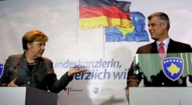 Merkel'den Thaçi'ye Mektup