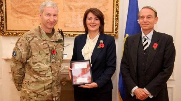 Jahjaga, İngiltere Büyükelçisi Cliff'i Kabul Etti