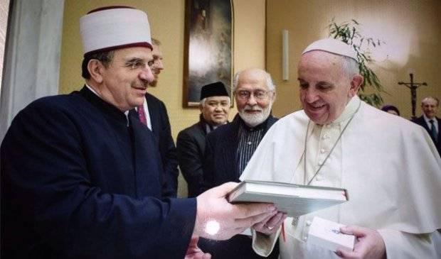 Müftü Tërnava, Papa Francesku Tarafından Kabul Edildi