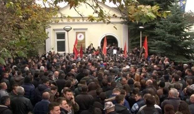 Rektörlük Önünde Protesto Sona Erdi-Anlaşmaya Varıldı