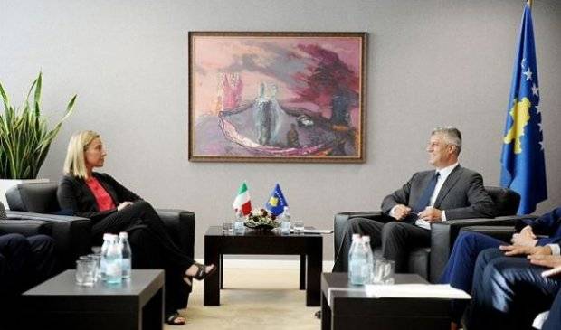 Thaçi Bugün Avrupa'nın Dış Siyaset Yetkilileriyle Görüşecek