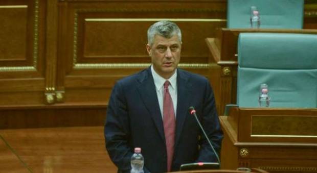 Thaçi: Yasa Taslağı Milli Güvenlik İçin Zorunluluktur