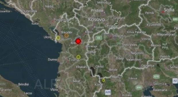 Bu Sabah Arnavutluk'ta Meydana Gelen Deprem Kosova'yı da Sarstı